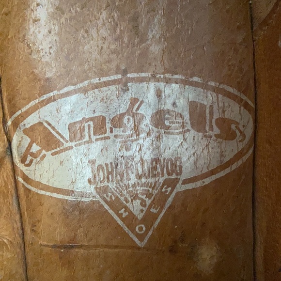 RARE John Fluevog Nature Angels Slip On Suede Leather (Fluevog 6) Women's 7.5 - Picture 12 of 15